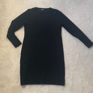 Little Black Sweater Dress